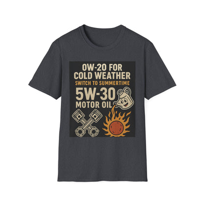 Vintage Motor Oil T-Shirt for Auto Enthusiasts | Gearhead Gift, Automotive Tee, Mechanics Shirt, Car Lover Apparel, Father's Day Present