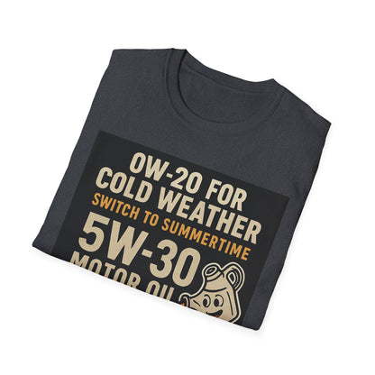 Vintage Motor Oil T-Shirt for Auto Enthusiasts | Gearhead Gift, Automotive Tee, Mechanics Shirt, Car Lover Apparel, Father's Day Present